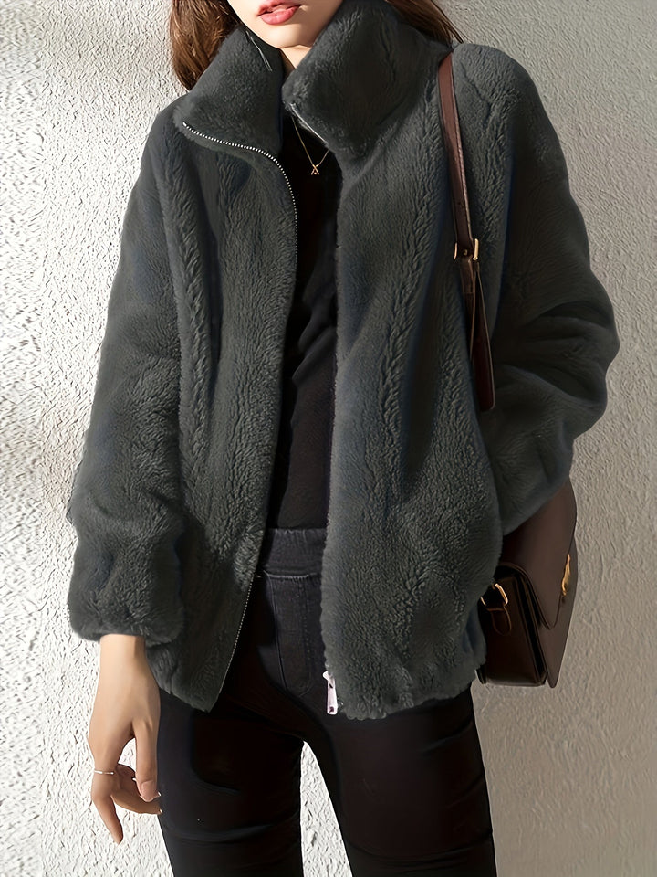 Simone™ | Zachte zip-jas voor knusse dagen