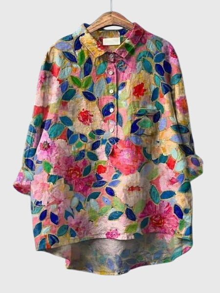 Valeria™ - Blouse à Imprimé Floral