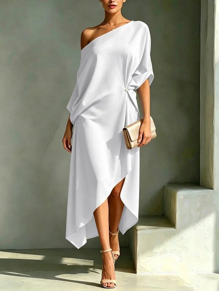 Camila | Robe asymétrique élégante