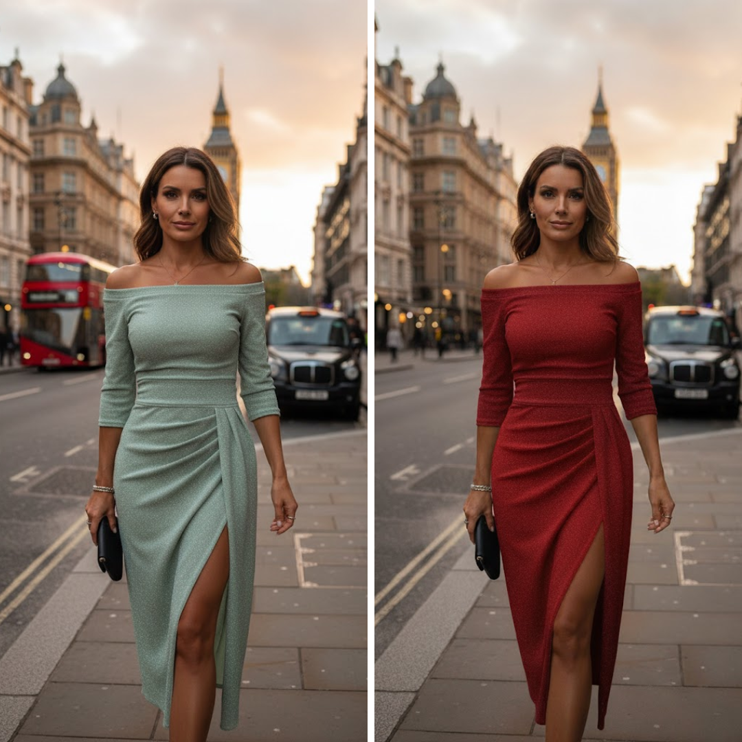 Isabelle | La robe longue est désormais chic à la coupe fluide et élégante