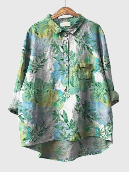 Valeria™ - Blouse à Imprimé Floral