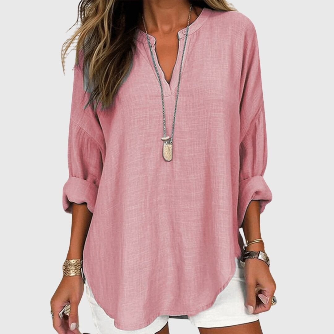Lénara™ | Chemise de Plage Élégante et Flottante