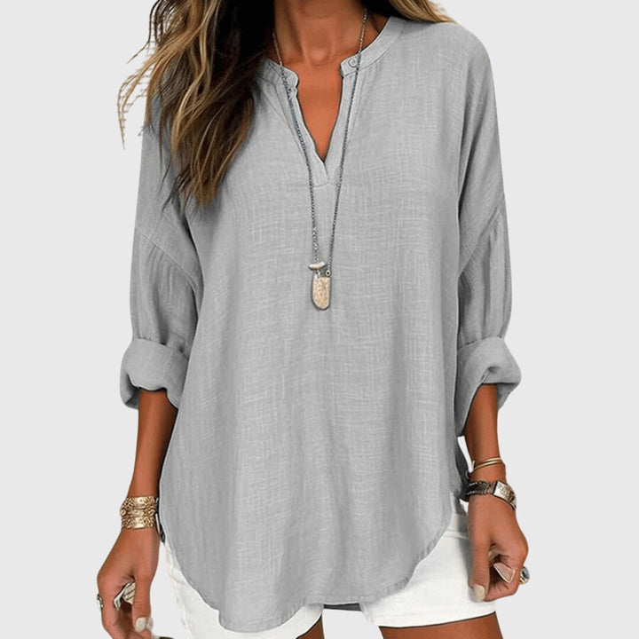 Lénara™ | Chemise de Plage Élégante et Flottante