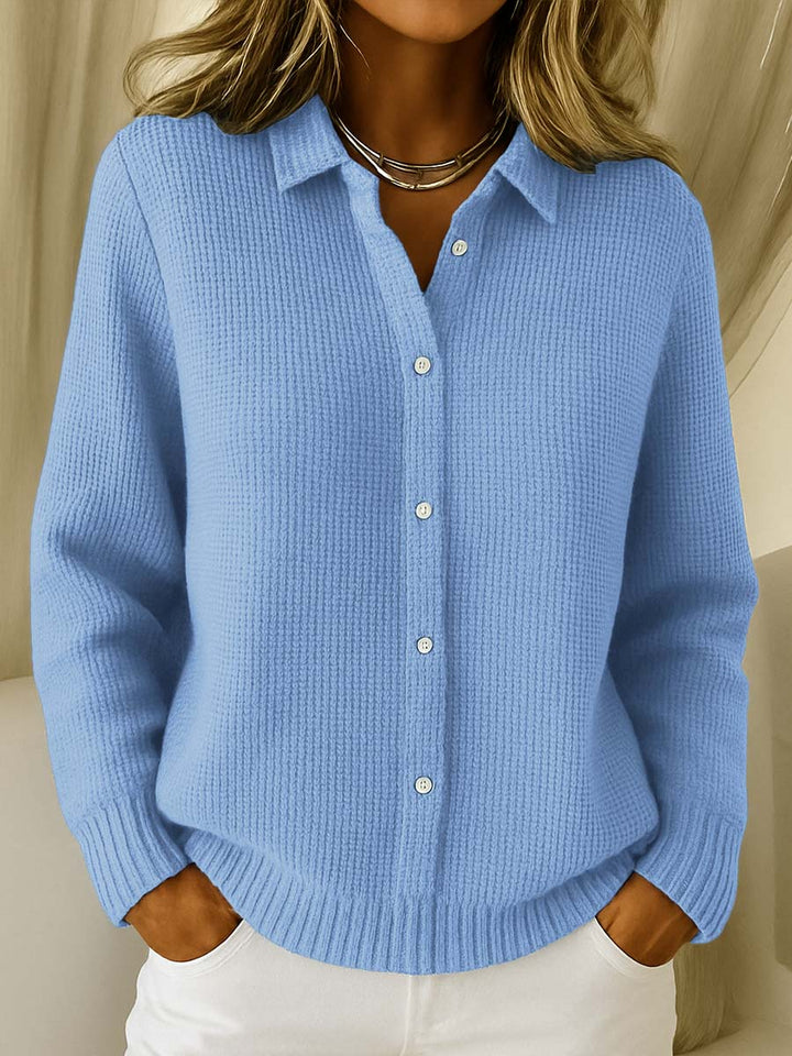 Betsy | Gilet classique en maille boutonnée