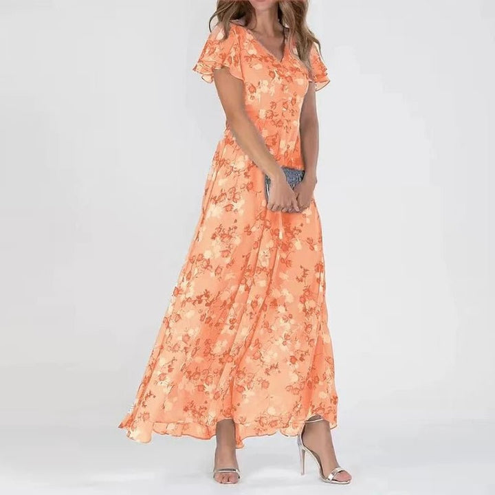 ZURI | ROBE ÉLÉGANTE ET FLUIDE AVEC EFFET AMINCISSANT 