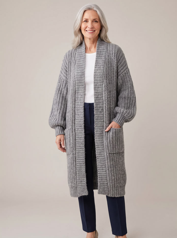 Leniene | Lang Vest met Zakken