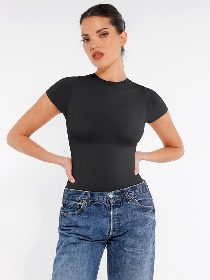 Bloom ™ |  Short Sleeve  Shaping Bodysuit