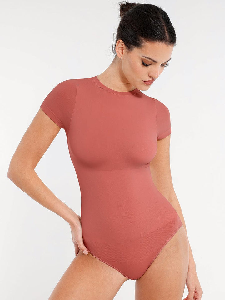 Bloom ™ |  Short Sleeve  Shaping Bodysuit