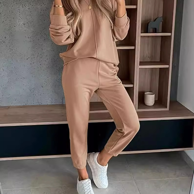 Lola | Comfortabele tweedelige set voor dames, bestaande uit een sweatshirt en joggingbroek