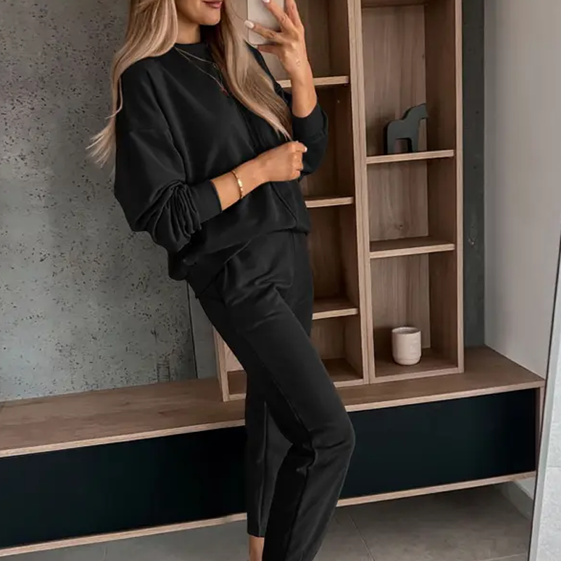 Lola | Comfortabele tweedelige set voor dames, bestaande uit een sweatshirt en joggingbroek