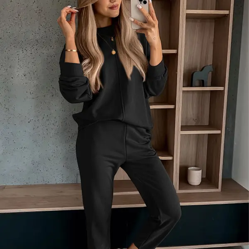 Lola | Comfortabele tweedelige set voor dames, bestaande uit een sweatshirt en joggingbroek