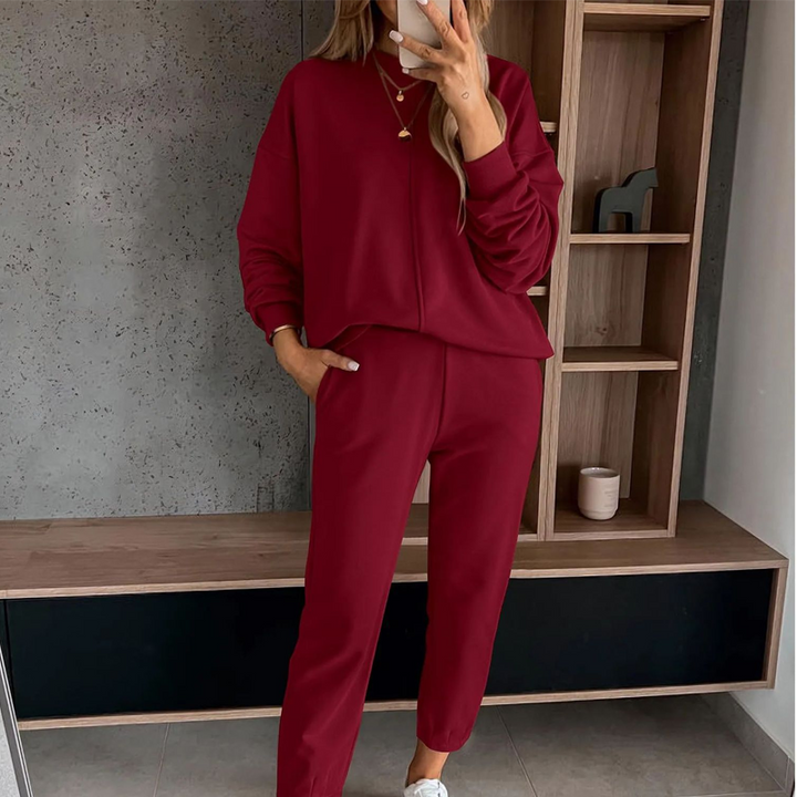 Lola | Comfortabele tweedelige set voor dames, bestaande uit een sweatshirt en joggingbroek