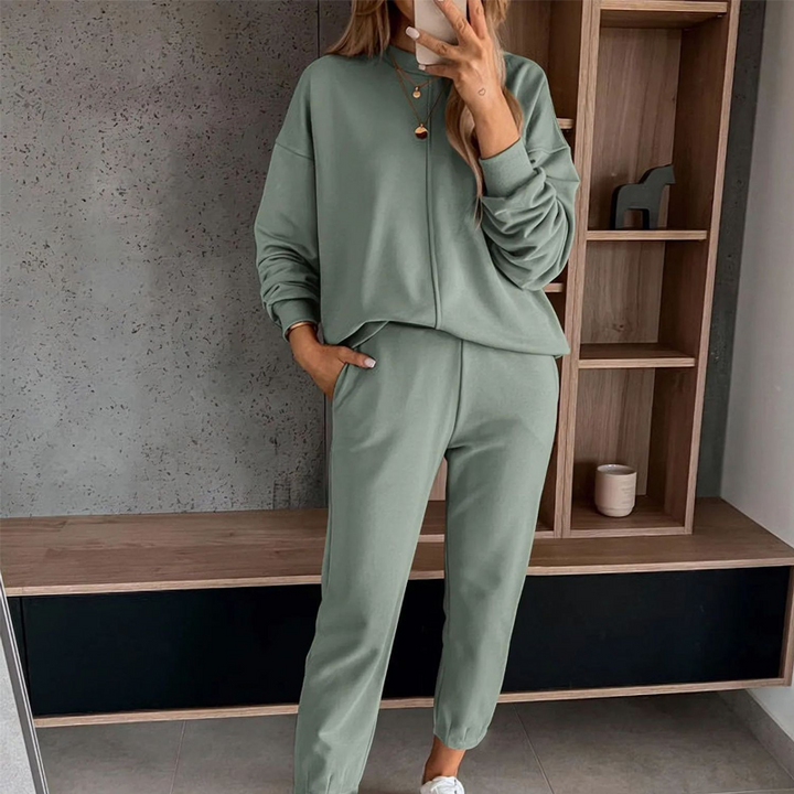 Lola | Comfortabele tweedelige set voor dames, bestaande uit een sweatshirt en joggingbroek